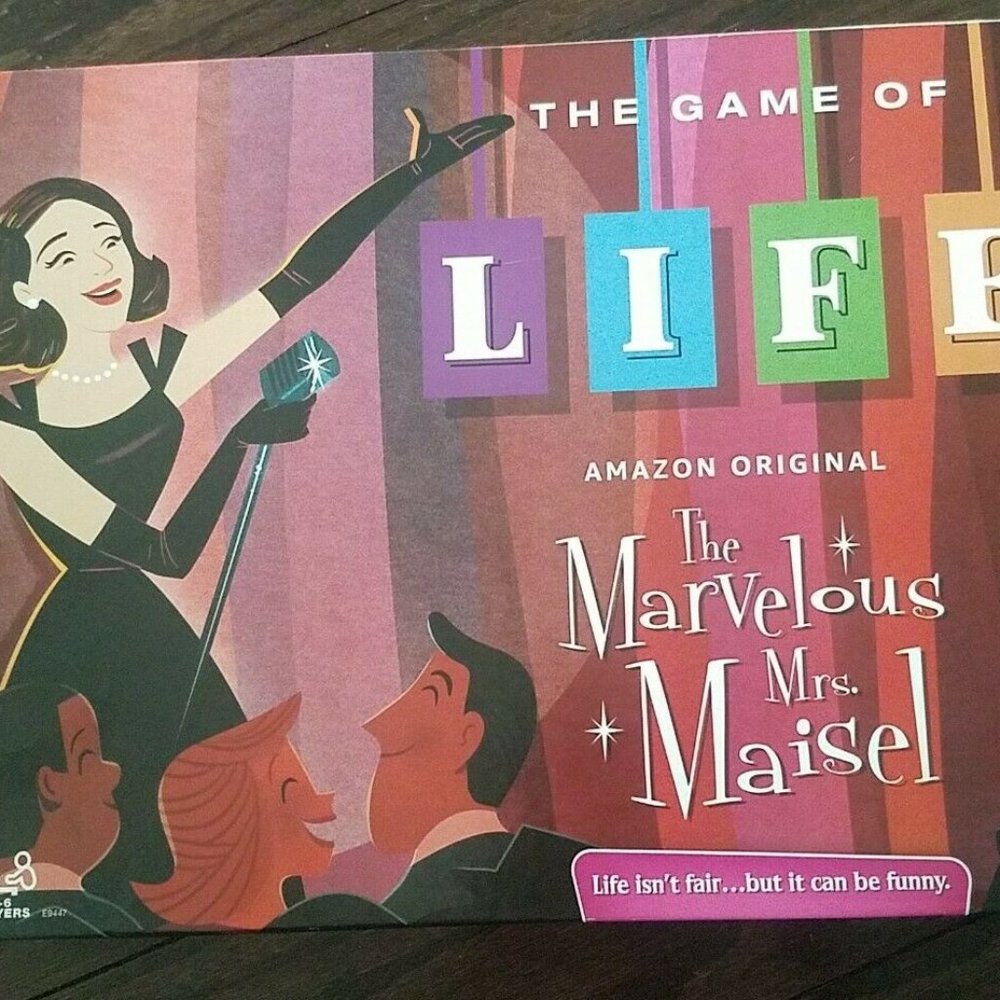Hasbro Gaming The Game Of Life: The Marvelous Mrs. Maisel Edition Board Game